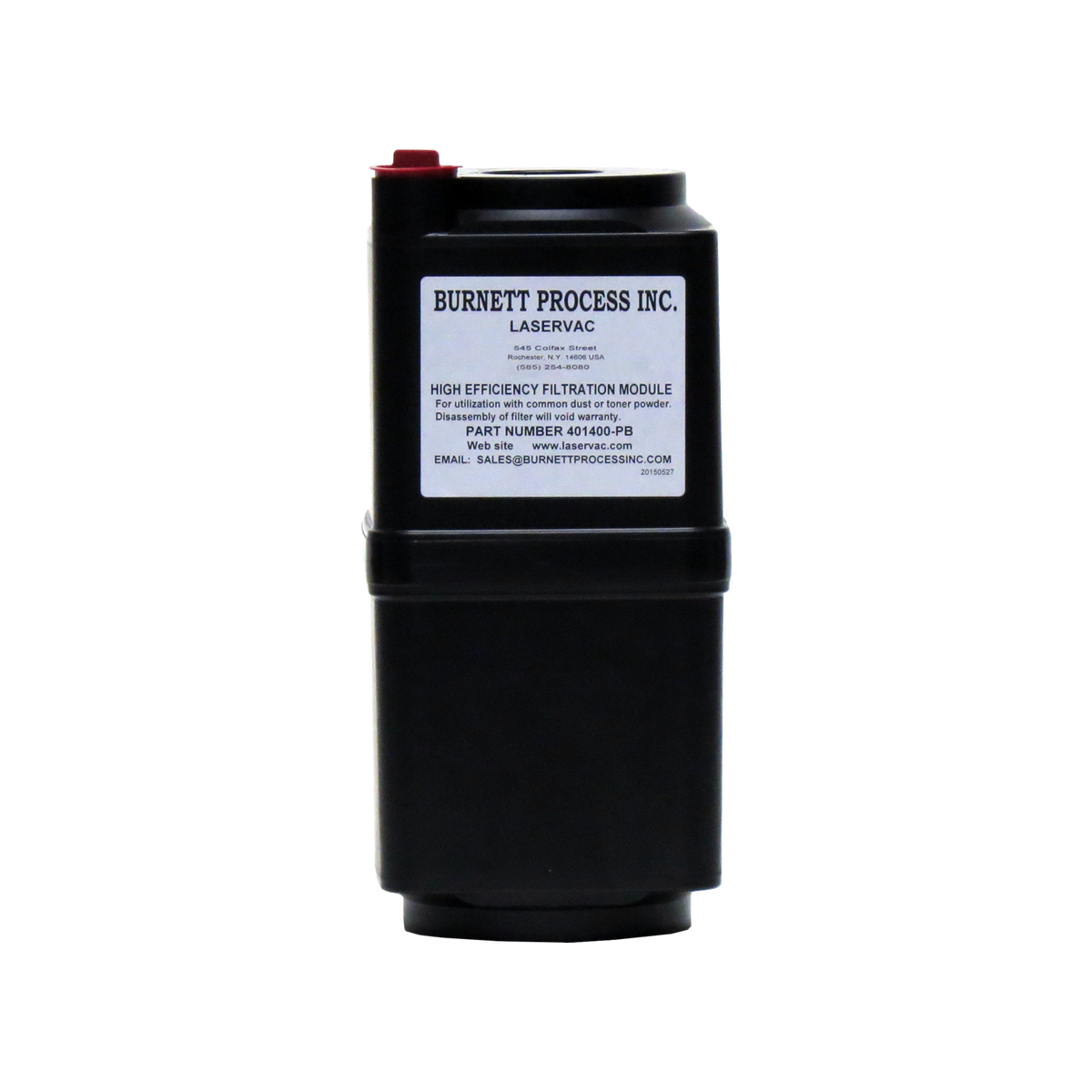 High Efficiency Filtration Module-Plastic, Part Number 401400 PB, Tags: LaserVac, Shark 9000, HEPA Filters, Vacuum Accessories, Toner, Shop Vac, Portable Vacuums, Industrial Vacuum Cleaners, Fine Particle, Filters, Dust, Accessories